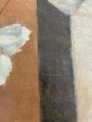 Oil painting on canvas, still life, circa 1940, 50x40cm