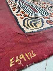 Eva Gibson 💕💕Aboriginal Art COA Supplied 91cm X 62cm