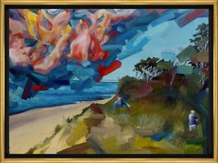 70×50 Original Oil Canvas Art Painting Ölgemälde Gemälde Malerei Leinwand Heaven