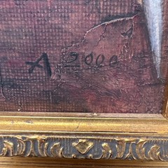 RUSSIAN SURREALIST PAINTING ILYA ARTAMONOV LISTED ANGEL DREAM URBAN SIGNED OIL