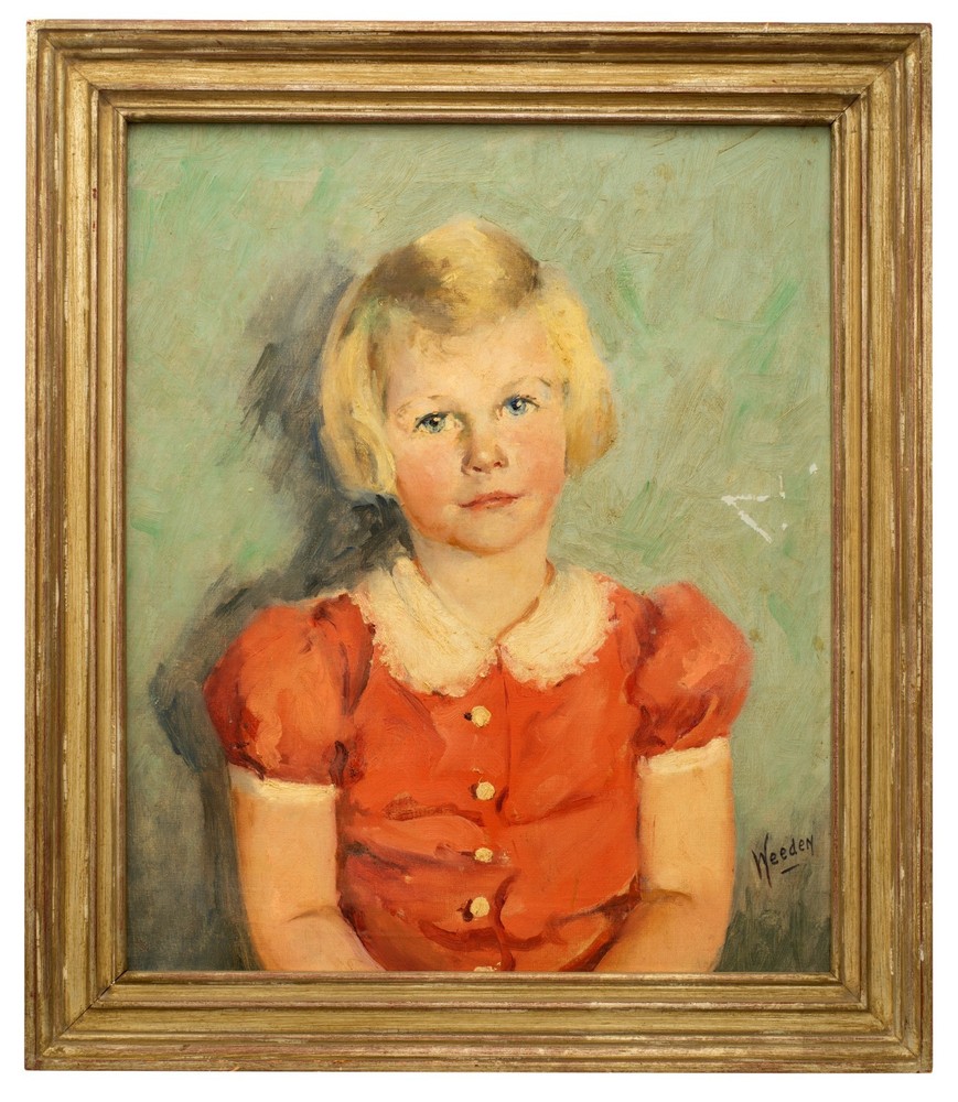 Eleanor Weeden (1898-1984) Portrait of a Edith Morris LaCroix, 1937