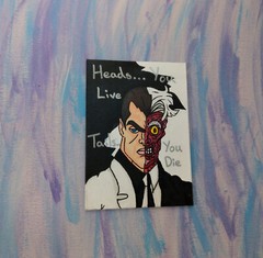Hand Painted Tributes to DC Comics