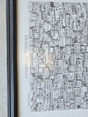 Howell MI Michigan Framed Art Print 55/75 Community Creations Signed Limited