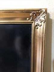 Original Oil On Velvet MCM Medieval Soldier Painting 22″ By 18″ Ex