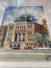 John Dull (Philadelphia Pennsylvania 1859-1949) Lulu Temple, Watercolor Painting