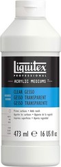 Professional Clear Gesso Medium 16oz Bottle