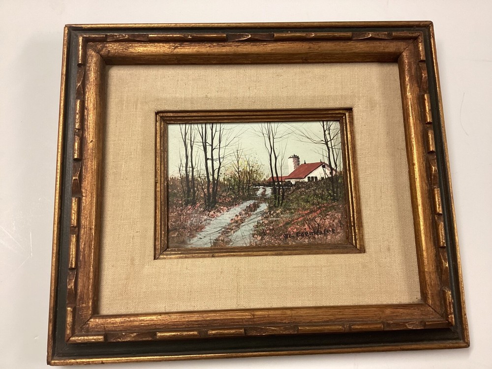 John Egenstafer Oil/Masonite Pennsylvania Artist