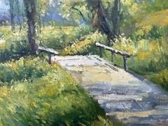Country Road,Original Oil Painting by R. Cook, 51 X 61cm