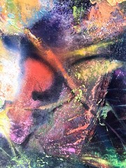 Original Art Painting Cuban artist abstract acrylic canvas ALAIN DONATE 60”x48”