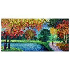 Alexander Antanenka „Travel Along“, Hand Signed Original Painting on Canvas