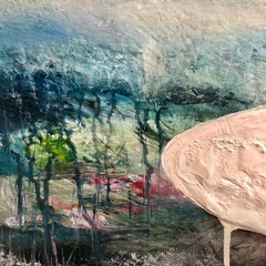 ALAIN DONATE HERNANDEZ ORIGINAL OIL PAINTING ON CANVAS SURREAL 30″X 40″ SIGNED