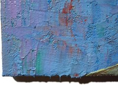ORIGINAL OIL█PAINTING VINTAGE IMPRESSIONISM█ART REALIST SIGNED█ABSTRACT OUTSIDER