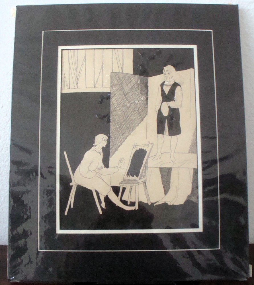 Superb Original Unsigned pen & ink drawing circa 1920’s