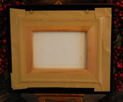 FRAMED SIGNED ORIGINAL OIL VIOLET FLOWERS ON POT A STILL LIFE ARTIST HECTO VIDAL