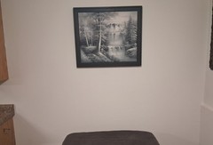 M. SCOTT Origional Oil On Canvas – Winter Landscape – VG+ Condition