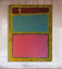 Mark Rothko Inspired 81” X 62” Extra Large,Abstract,XXL,Giant,48,60,72,84,36