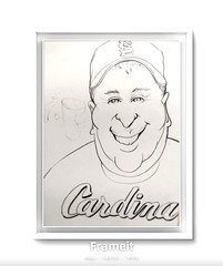 LOVELESS – „GO CARDS!“ 12 X 16 pencil on paper