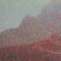1962 Ferdinand Burgdorff Desert Landscape California Visionary Transcendentalist
