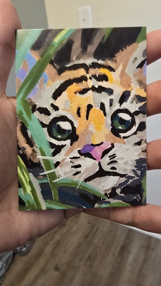 ACEO Tiger Cub PRINT