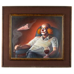 „Between The Acts #2″ By Anthony Sidoni Signed Oil on Canvas 32 1/2″x29“