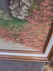 Idell Ellingwood 16×20 Oil Painting Framed 21×25 Ornate Frame
