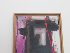 Original Abstract Oil Painting Signed by Robin Gary Wood Freedom Series 1982