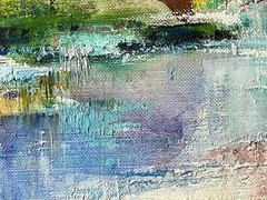 Iris RAQUIN (1911-1997) – Oil Canvas Signed – Lake District in United Kingdom