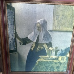 Johannes Vermeer Baroque Portrait Women With A Water Jug Oil Painting