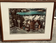 GEORGE POST PAINTING LANDSCAPE STILLLIFE LISTED SF Golden Gate