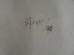 Max Spigai Original Oil Painting Italian Abstract Landscape on canvas Signed