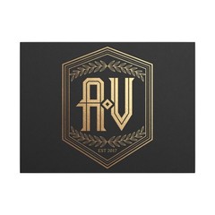 Quiet Luxury Crest Canvas Wall Art | Quiet Luxury Gift