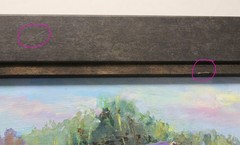 Alice Harpel 9×12 Oil Painting Barn Landscape Indiana Farm Hay Bales Sunset