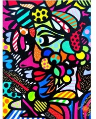 PAINTING The Girl From Israel CONTEMPORARY ORIGINAL (RARE) 1979 OOAK COA