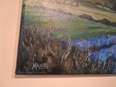 Original Oil painting 16×12 in. Signed MANUEL Impressionist HIGH QUALITY
