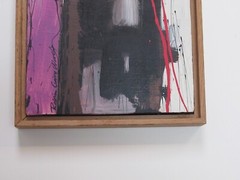 Original Abstract Oil Painting Signed by Robin Gary Wood Freedom Series 1982