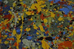 Jackson Pollock style￼ Profession￼al Painting 81” X 62”(6ft 9in)Abstract Modern