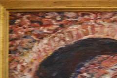 FRAMED ORIGINAL OIL ARCHWAY TO MOZART’S HOME SALZBURG AUSTRIA ARTIST HECTO VIDAL