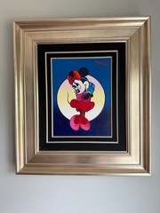 Peter Max Disney „Minnie Mouse“ full body. Original Canvas-Acrylic/Silk screen