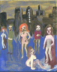 The Summer Wind by william mayer new york city artist surreal figurative