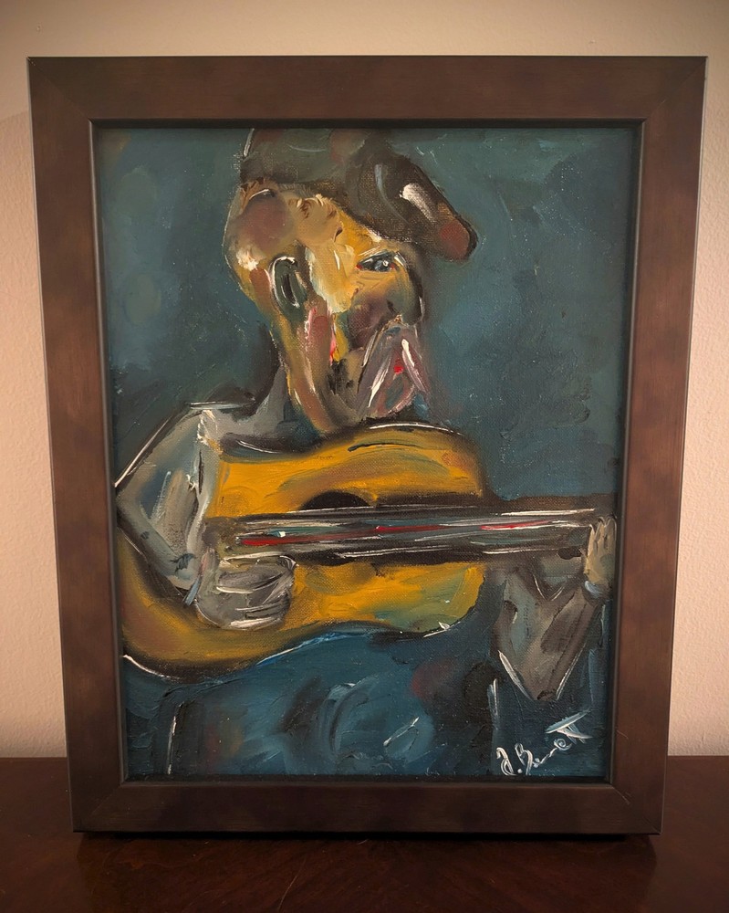 Original Oil Painting-Jason Bennett-HANSARD-11 x 14 Oil On Canvas Board (FRAMED)