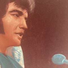 ELVIS PRESLEY VELVET PAINTING 20 x 24 Vintage Painting