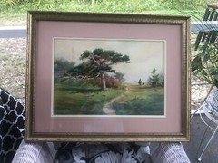 Listed Maine / Mass Henry Webster Rice 1853-1934 Antique Landscape Painting