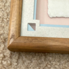 VTG Southwest Theme Original Paper Art Matted & Framed Signed Priscilla 11 x 9