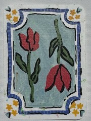 ACEO, Hand-Painted Floral Painting Flowers Theme Small Unframed Single Piece