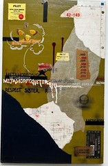 Pillbox Gabriel Combs Outsider Art Outsider Art paint and collage