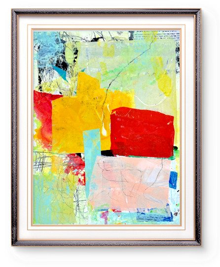 STEVEBARTZ ORIGINAL FRAMED „AUTUMN MIST“ 11X14 GALLERY THICK PAPER FINE ART