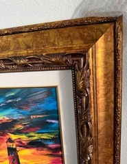 Daniel Wall „Sunset Return“ Signed Giclee On Canvas – 179/200 Limited BEAUTIFUL