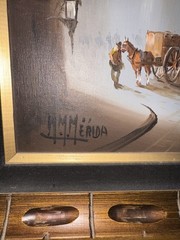 Vintage original Manuel Munoz Merida