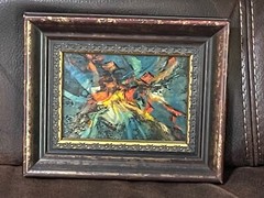 Heinie Hartwig abstract style of Leonardo Nierman