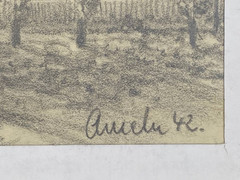 Drawing Will Ameln new objectivity like Georg Schrimpf Karl Hubbuch signed